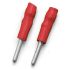 Wago Test Probes, Red, 2mm Lead Length