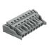 Wago 231 Series Connector, 8-Pole, Female, 8-Way, Snap-In, 16A