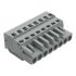 Wago 231 Series Pluggable Connector, 8-Pole, Female, 8-Way, Plug-In, 16A