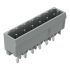 Wago 231 Series Straight Vertical/Horizontal Mount Header, 6 Contact(s), 1.2mm Pitch, 1 Row(s), Unshrouded