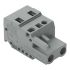 Wago 231 Series Pluggable Connector, 2-Pole, Female, 2-Way, Snap-In, 16A