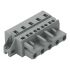 Wago 231 Series Connector, 5-Pole, Female, 5-Way, Cable Mount, 15A