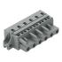 Wago 231 Series Connector, 6-Pole, Female, 6-Way, Cable Mount, 15A