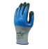 Showa S-TEX 376 Black, Blue, Grey Polyester, Stainless Steel Abrasion Resistant, Cut Resistant Gloves, Size 10, XXL,