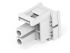 TE Connectivity Rectangular Connector Housings, 2 Way, 9A, Socket, VAL-U-LOK, Cable Mount