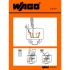 Wago Pre-Printed Label-For Front-Entry, Miniature Rail-Mounted Terminal Blocks-