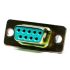 Amphenol India M2000 37 Way Panel Mount D-sub Connector Plug, 2.77mm Pitch, with Panel Mount