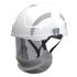 ProGARM 2696 White Safety Helmet with Chin Strap