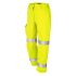 ProGARM 7414 Yellow Anti-Static, Arc Flash Protection Trousers, 31in Waist Size