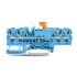 Wago TOPJOB S Series Blue Test Disconnect Terminal Block, 2.5mm², 1-Level, Push In Termination, ATEX, CSA, IECEx