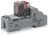 Wago 858 Series Relay Module, DIN Rail Mount, 24V dc Coil, 4PDT, 4-Pole, 6A Load