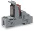 Wago 858 Series Relay Module, DIN Rail Mount, 230V ac Coil, 4PDT, 4-Pole, 5A Load