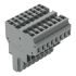 Wago 769 Series Straight PCB Mount PCB Socket, 8-Contact, 5mm Pitch, Cage Clamp Termination