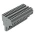 Wago 769 Series Straight PCB Mount PCB Socket, 15-Contact, 5mm Pitch, Cage Clamp Termination
