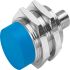 Festo SIEN Series Inductive Barrel-Style Proximity Sensor, M30 x 1.5, 15 mm Detection, NPN Output, 10 → 30 V dc,
