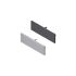 Bosch Rexroth Grey PP Cover Cap, 20 x 60 mm Strut Profile, 6mm Groove