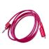Mueller Electric Test Leads, 10A, 1kV, Red, 12in Lead Length