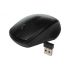 Mouse Ottico Ergonomica Nero Wireless Wireless, pulsanti 3