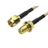 NewLink NLWL-CAB Series Male SMA to Female SMA Coaxial Cable, 1m, Terminated