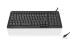 Ceratech billentyűzet Vezetékes Fekete USB Kompakt, QWERTY (USA)