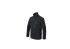 Férfi Puha külsejű kabát, méret: S, Fekete, Hőszigetelés GHJ