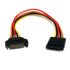 StarTech.com Male SATA Power to Female SATA Power  Cable, 8in