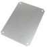 CAMDENBOSS Steel Mounting Plate, 2mm H, 266mm W, 166mm L for Use with X SERIES HEAVY DUTY ENCLOSURES