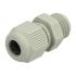 Fibox GPA Series Light Grey Cable Gland, M12 Thread, 3mm Min, 6mm Max, IP68