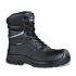 Rockfall Delaware Black Non Metallic Toe Capped Unisex Safety Boot, UK 10, EU 44.5