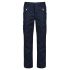 Pantaloni Action Blu Navy 35% cotone, 65% poliestere per Uomo, lunghezza 29poll Idrorepellente TRJ600 40poll 101.5cm