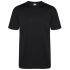 Camiseta de manga corta Orn, de 35 % algodón, 65 % poliéster, de color Negro, talla XL
