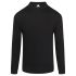 Orn 1250 Unisex Sweatshirt, 35 % Baumwolle, 65 % Polyester Schwarz, Größe L