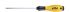 Wiha Slotted  Screwdriver, 2.5 mm Tip, 75 mm Blade, 179 mm Overall