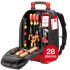 Wiha 27 Piece Tool Backpack Electric Tool Kit with Bag, VDE Approved