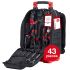 Wiha 41 Piece Tool Backpack Mechanic Tool Kit with Bag