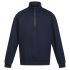 Regatta Professional TRF685 Herren Sweatshirt, 35 % Baumwolle, 65 % Polyester Marineblau, Größe XS
