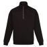 Sudadera de trabajo Regatta Professional de color Negro, talla L, para Hombre, serie TRF685, 35 % algodón, 65 %