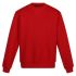 Regatta Professional TRF686 Red 35% Cotton, 65% Polyester Men's Work Sweatshirt S