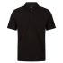 Regatta Professional TRS223 Black 35% Cotton, 65% Polyester Polo Shirt, UK- XS, EUR- 46