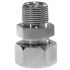 Parker Hydraulic Swivel 24° Cone Male to NPT 1/8 Male, GE06L1/8NPTCF