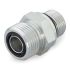 Parker Hydraulic Straight Compression Tube Fitting 1/4 in, 4F42EDMLOS