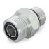 Parker Hydraulic Straight Compression Tube Fitting 12 mm to BSPP 1/2, 8F42EDMLOS