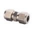 Parker Hydraulic Straight Compression Tube Fitting, 8SC8-6MO