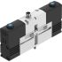 Festo 5/2-Way, Bistable, Dominant Pneumatic Solenoid/Pilot-Operated Control Valve - Electrical VSVA Series 24V dc