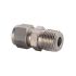 Parker Hydraulic Straight Compression Tube Fitting NPT 1/4, M10MSC1/4N-316