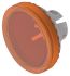 Krycí sklíčko indikátoru, průměr: 19.7mm, tvar čočky Plochý, barva čočky: Oranžová