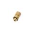 Legris Brass Pipe Fitting, Straight Push Fit Compression Olive, Male BSPP 1/2in 1/2in 8mm