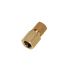Legris Brass Pipe Fitting, Straight Push Fit Compression Olive, Female BSPP 3/8in BSPP 3/8in 10mm