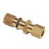 Legris Brass Pipe Fitting, Straight Push Fit Push-Fit to Push-Fit, Female 10mm