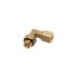 Legris Brass Pipe Fitting, Straight Push Fit, Male BSPP 1/8in 4mm 4mm